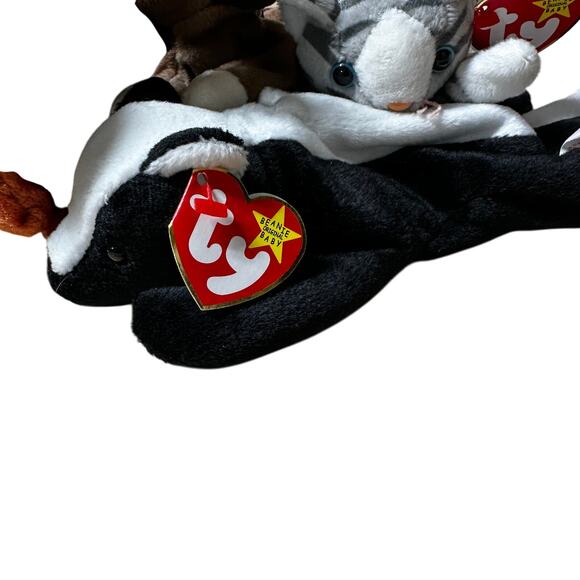 Ty Beanie Baby Lot of 12 Mixed Animals with Hanging Tags Excellent Condition - Picture 7 of 12